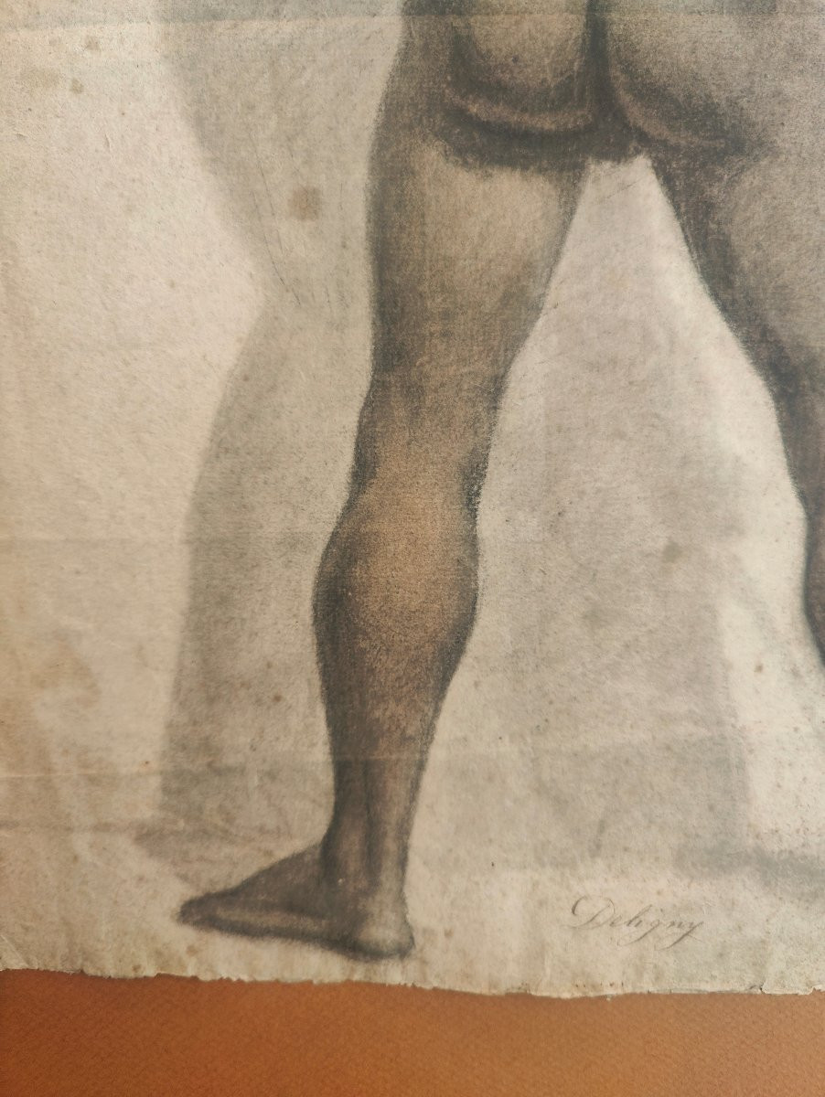 Academie Homme Noir - 1830 Drawing-photo-4