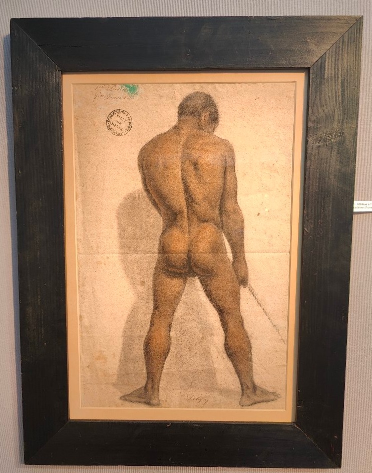 ACADEMIE HOMME NOIR - 1830 DESSIN -photo-2