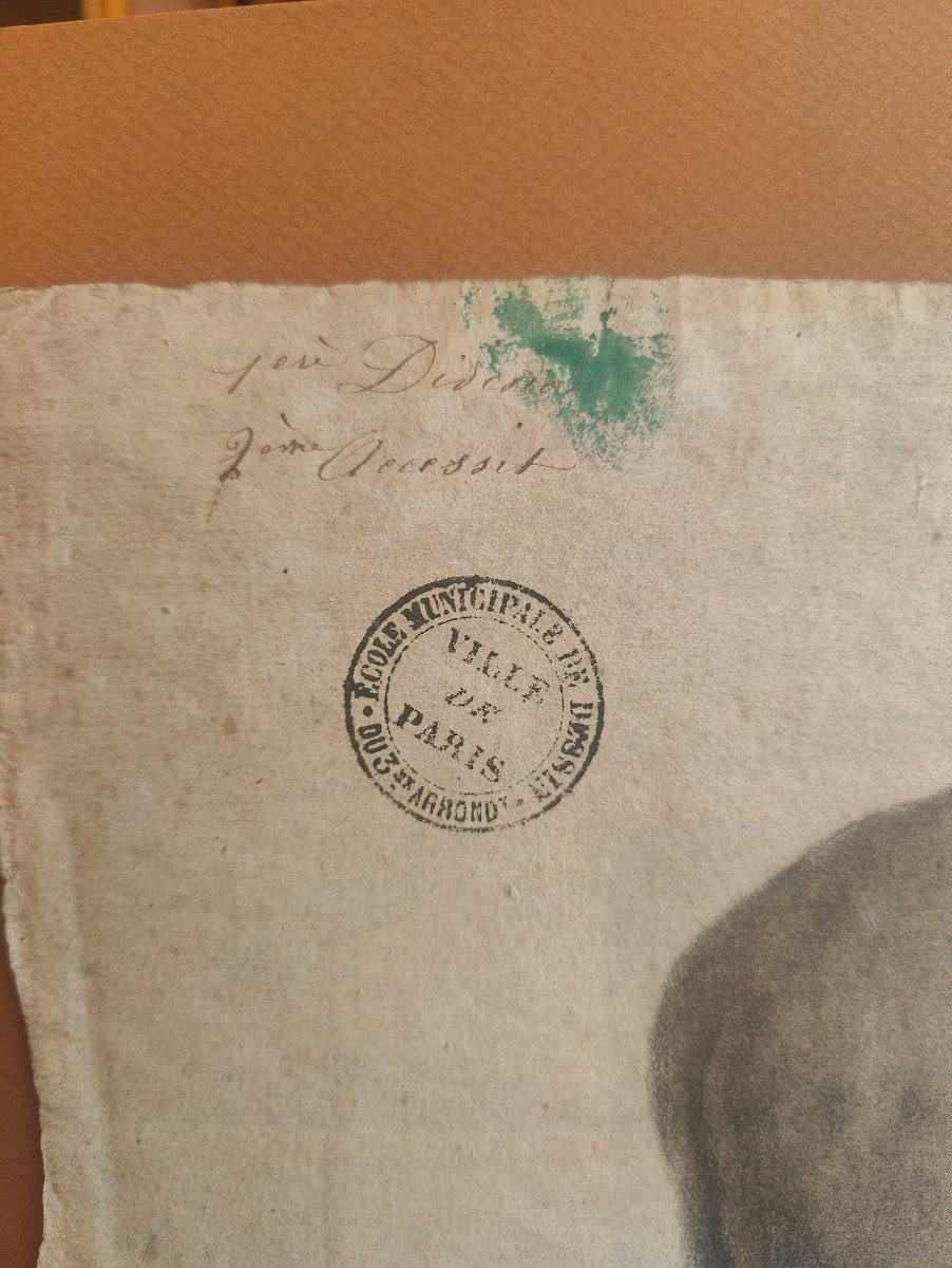 Academie Homme Noir - 1830 Drawing-photo-1