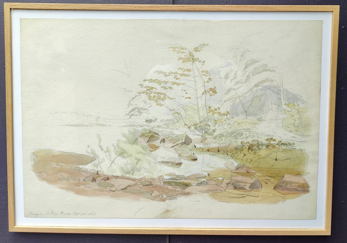 AQUARELLE 1850 - BOLTON WOODS