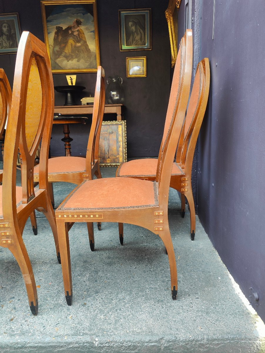 6 Chairs Barcelona 1911 - Busquets -photo-2