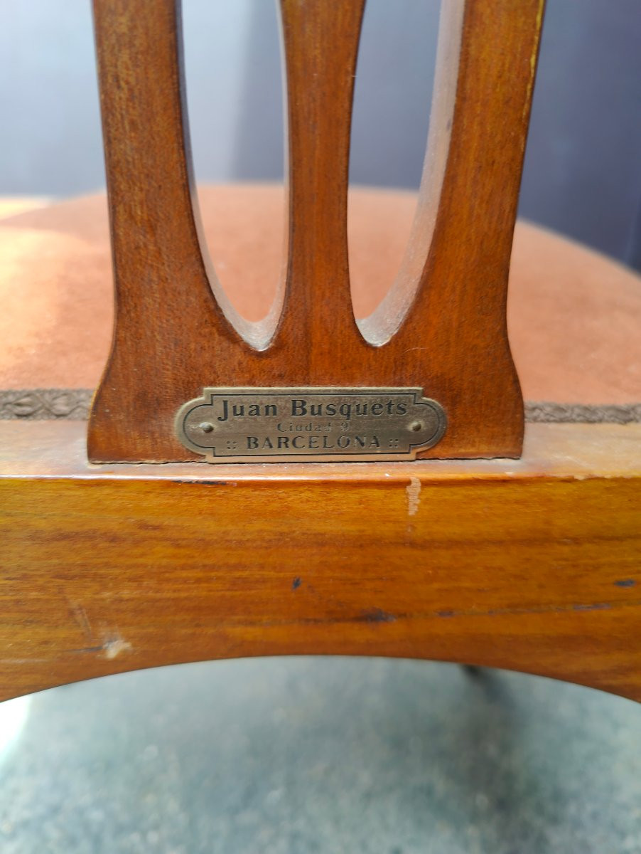 6 Chairs Barcelona 1911 - Busquets -photo-4