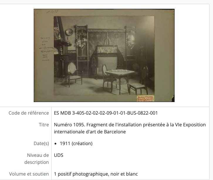 6 Chairs Barcelona 1911 - Busquets -photo-1