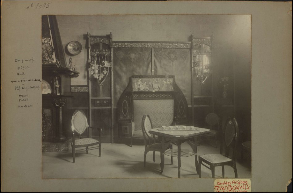 6 Chairs Barcelona 1911 - Busquets -photo-3