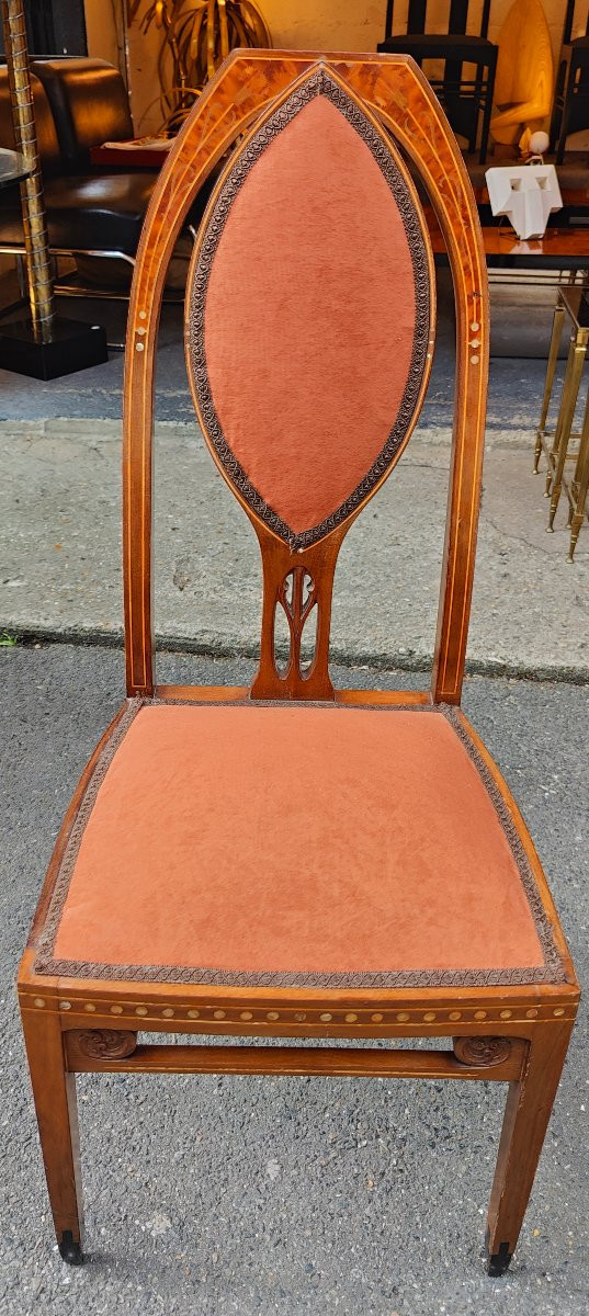 6 Chairs Barcelona 1911 - Busquets -photo-4