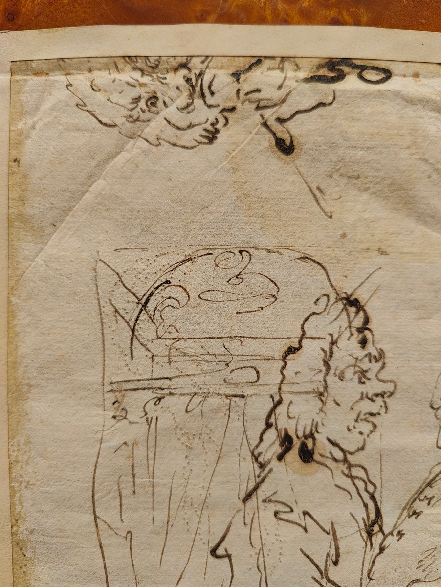 GHEZZI 18EME - RECTO-VERSO CARICATURES -photo-3