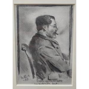 BENGT HEDBERG - PORTRAIT PÈRE FRANS 