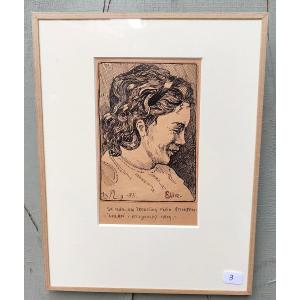 BENGT HEDBERG - PORTRAIT SOEUR ELIN