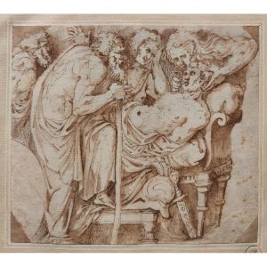 Italy 1570 - Drawing The Death Of Meleager