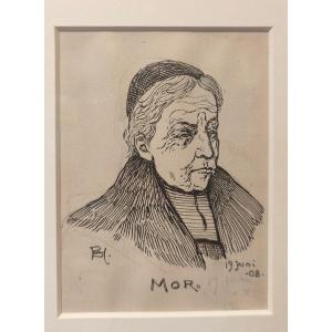 BENGT HEDBERG - PORTRAIT MERE AMANDA