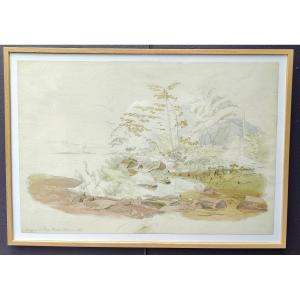 AQUARELLE 1850 - BOLTON WOODS