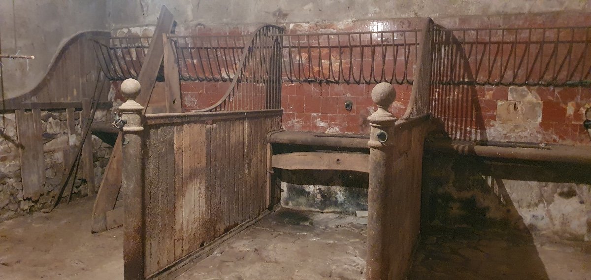 19th Century Stable Stalls