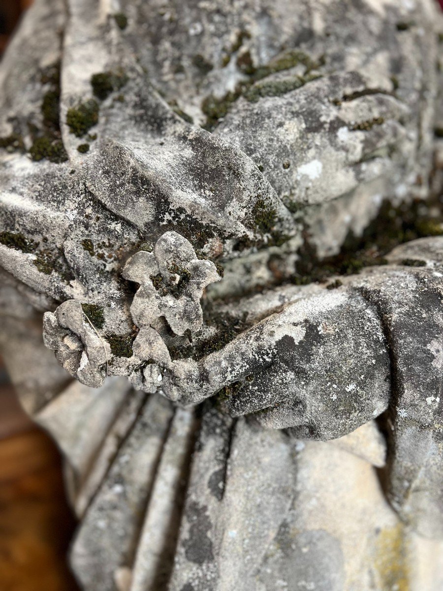 Large Stone Statue Of Saint Joseph-photo-3