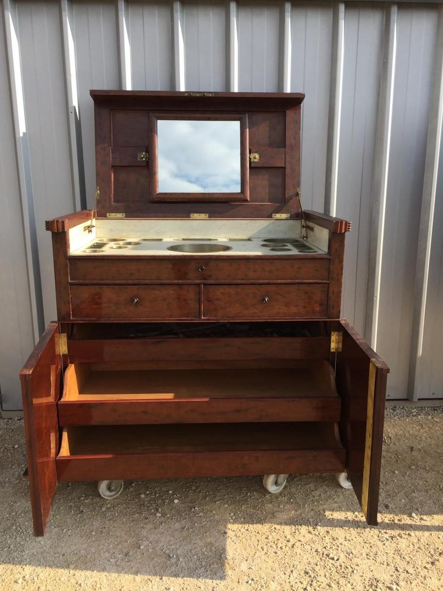 Rare Barber Cabinet - Commercial Furniture-photo-3