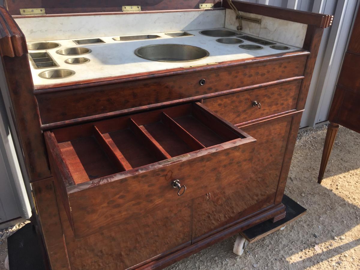 Rare Barber Cabinet - Commercial Furniture-photo-4