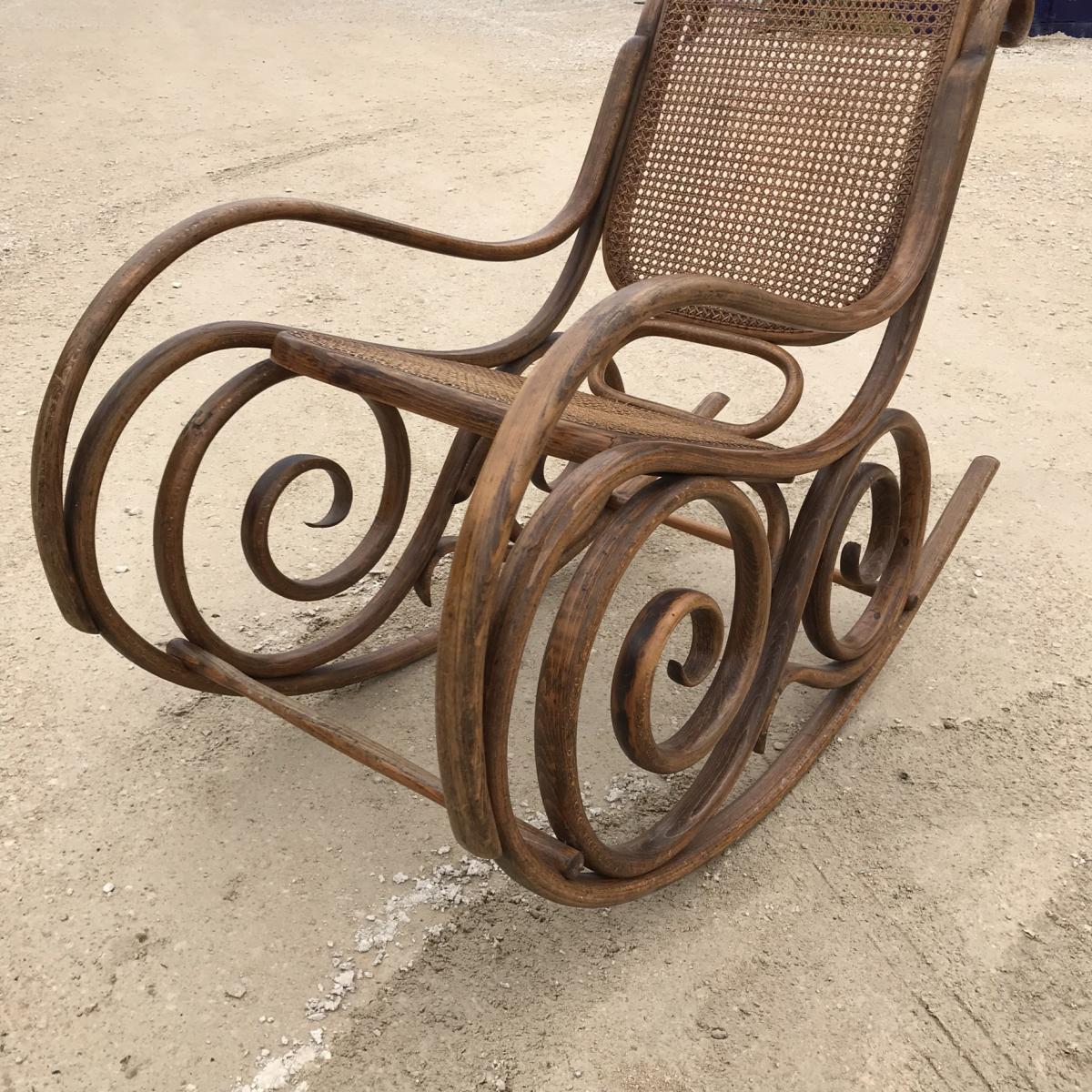 Rocking-chair Par J&j Kohn-photo-3
