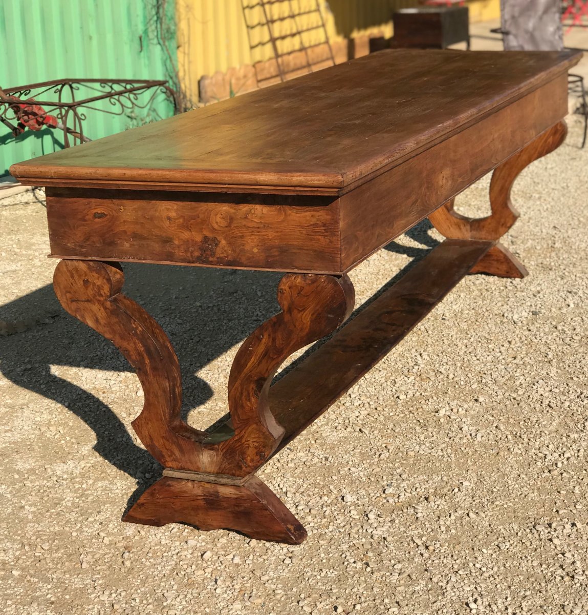 Very Large Silky Table Restoration Period-photo-1