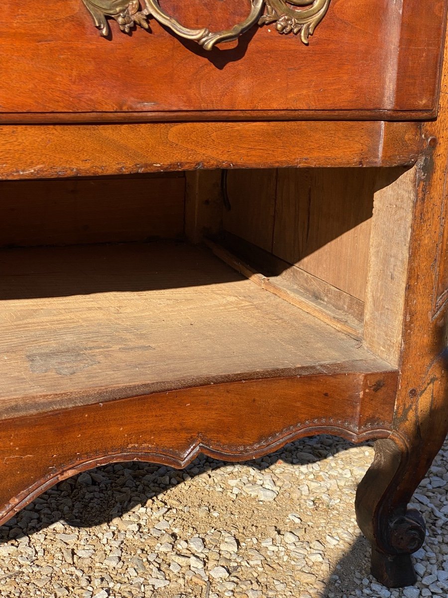 18th Century Scribanne Commode In Walnut-photo-3