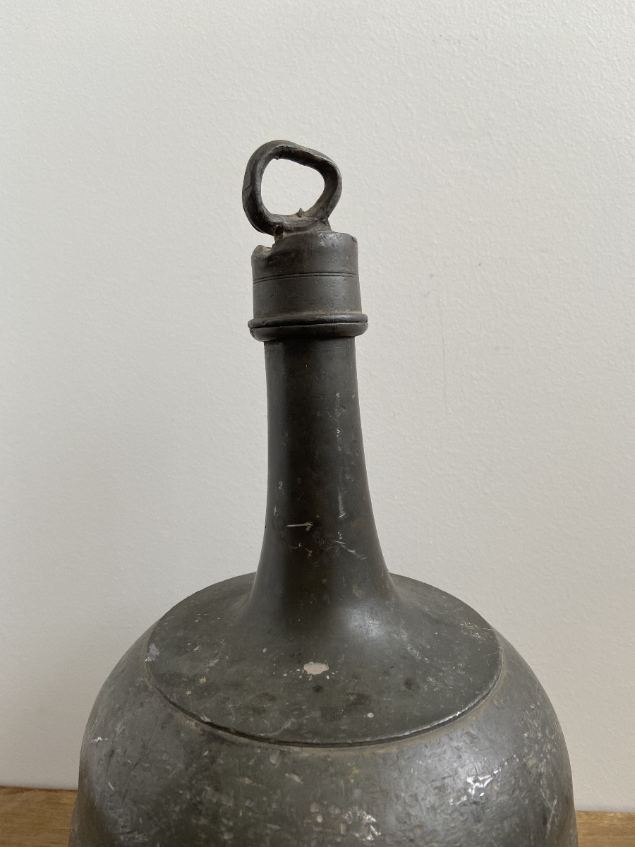 Bottle Called "ferrière" Tin/lead Alloy - South Of France - XVIIIth-photo-1