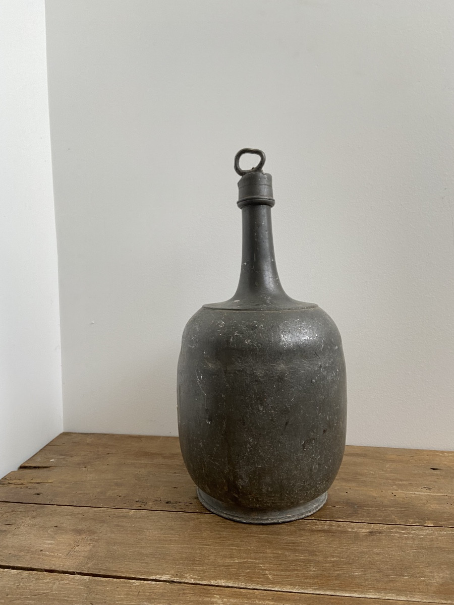 Bottle Called "ferrière" Tin/lead Alloy - South Of France - XVIIIth