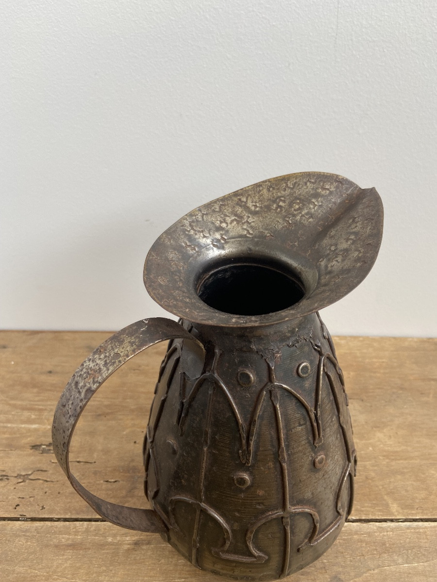 Arts And Crafts: Jug With Alpha And Omega Decor 1900-photo-1