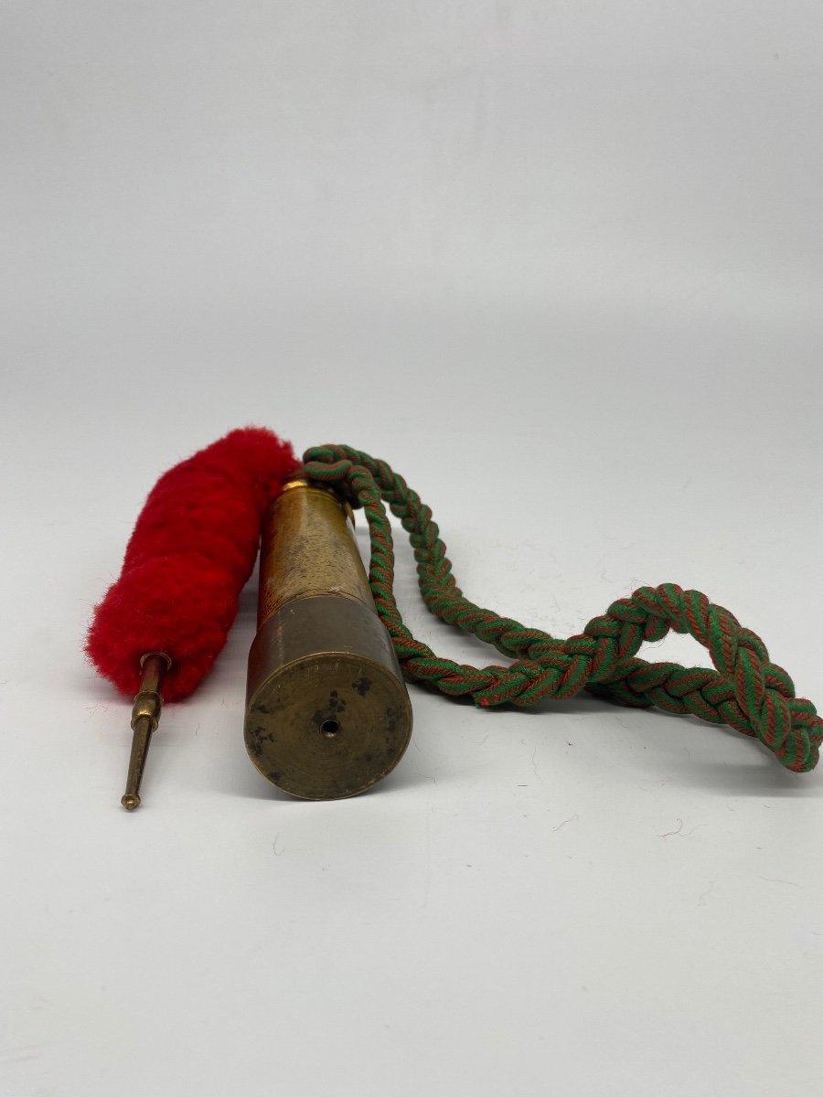 Militaria: Bronze Keel Of The Liberable With Its War Cross Fourragère-photo-2
