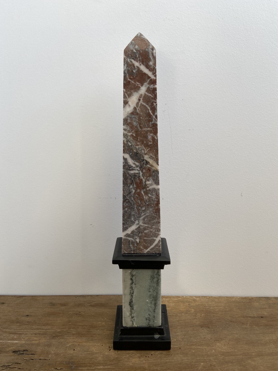 Neoclassical Style Marble Obelisk-photo-2