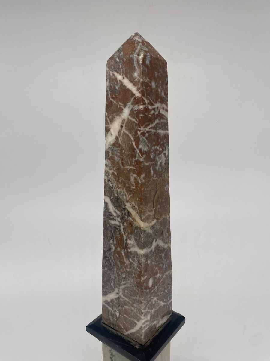 Neoclassical Style Marble Obelisk-photo-2