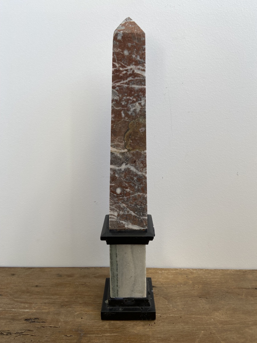 Neoclassical Style Marble Obelisk-photo-1