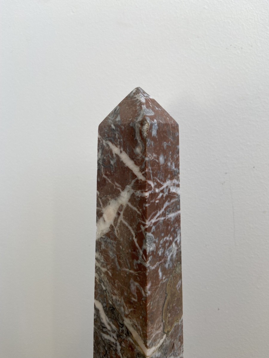 Neoclassical Style Marble Obelisk-photo-2