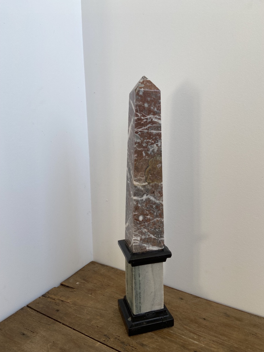 Neoclassical Style Marble Obelisk