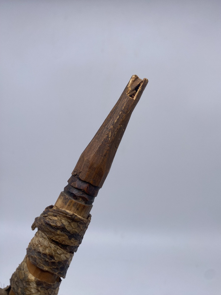 Afrique: Sénoufo Pipe à tabac cérémonielle-photo-3