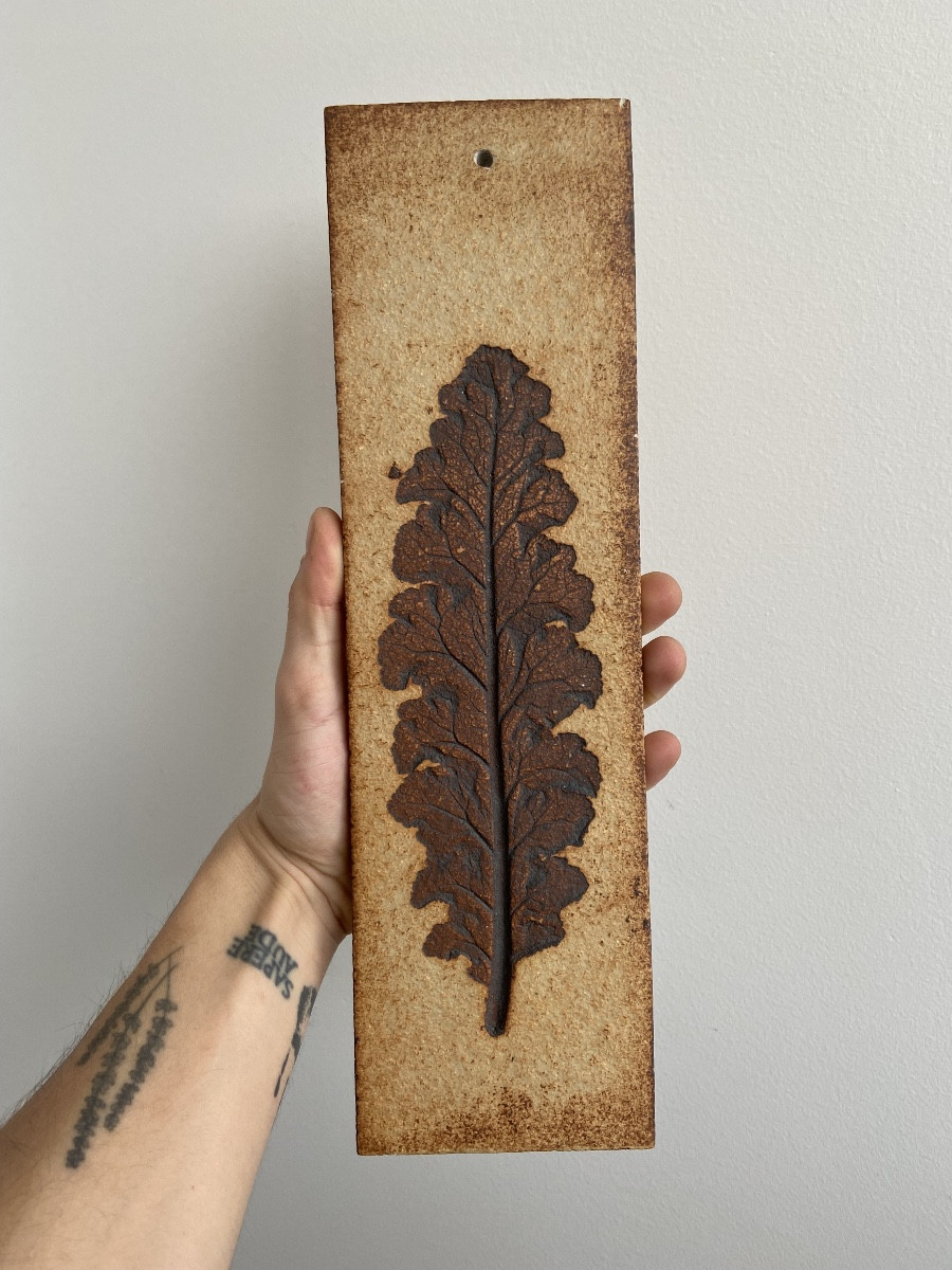 Plaque murale, attribuable à Roger Capron (1922-2006)-photo-1