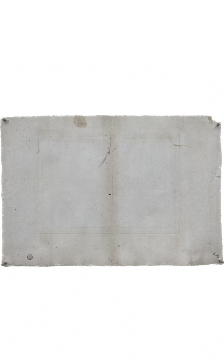 Carte de Diocèse, Mirepoix sud, gravure papier vergé xviii Aldring Bourgoin Cassini-photo-4