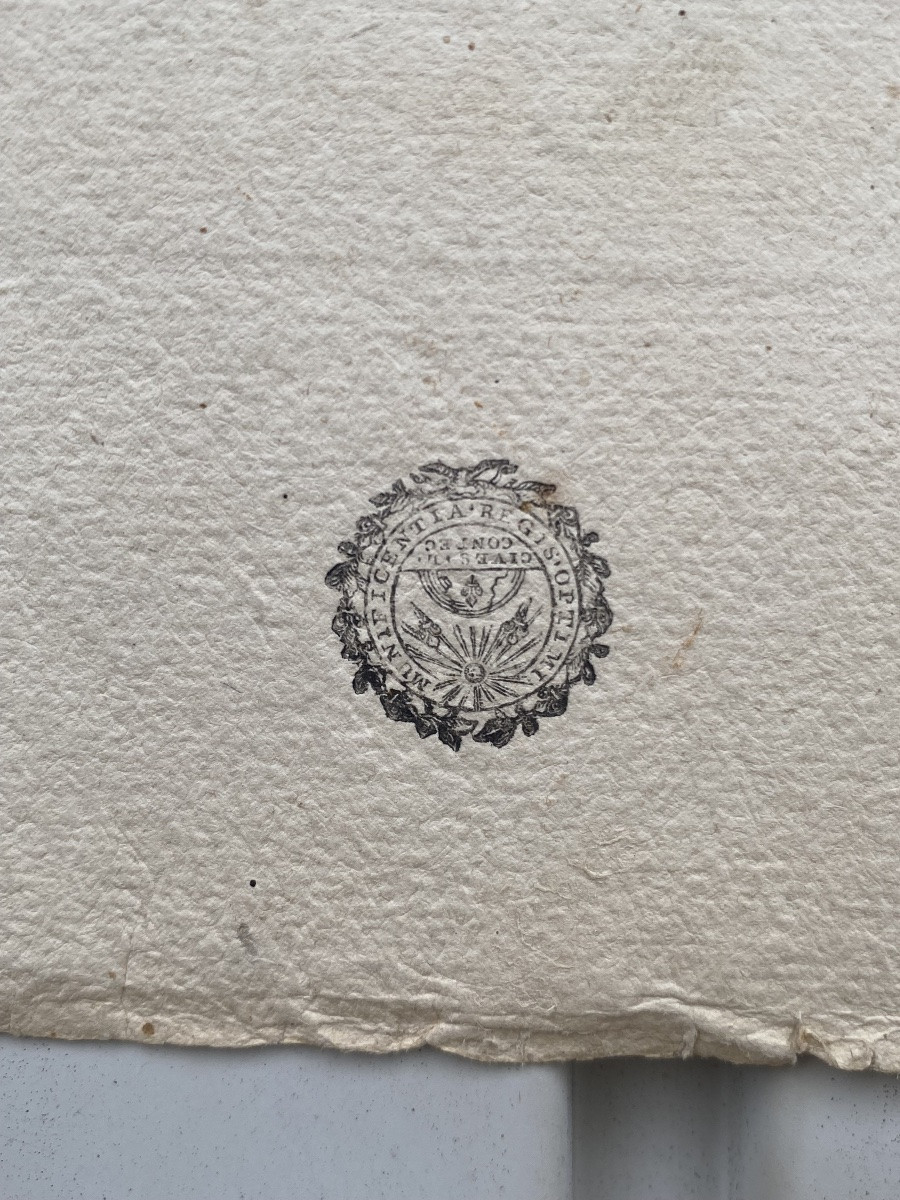 Carte de Diocèse, Mirepoix sud, gravure papier vergé xviii Aldring Bourgoin Cassini-photo-5