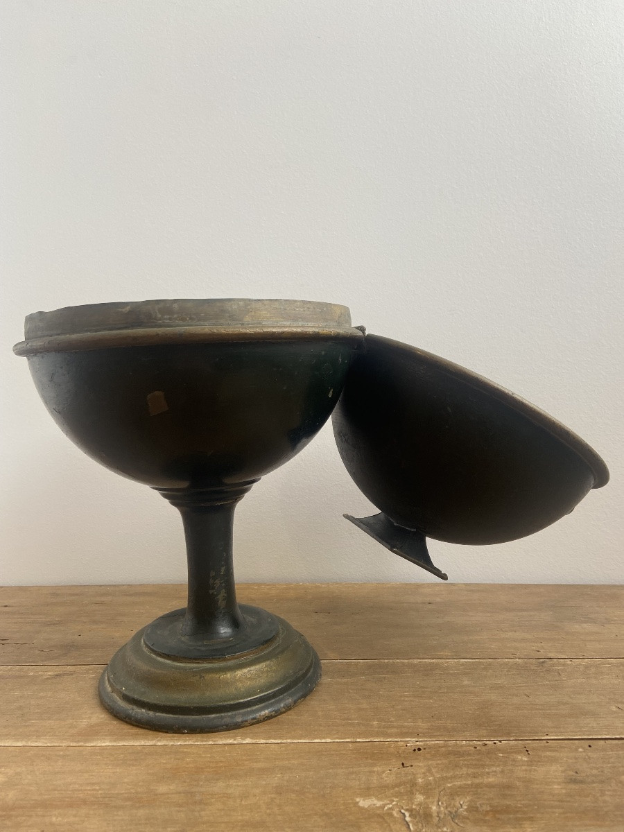 Urne de vote sphérique du Conseil de Paris, France fin 19ème-photo-4