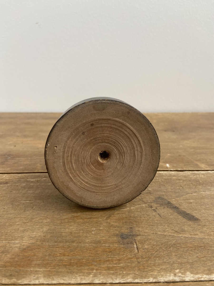 Christ en cuivre sur socle en bois tourné noirci, Napoléon III-photo-2