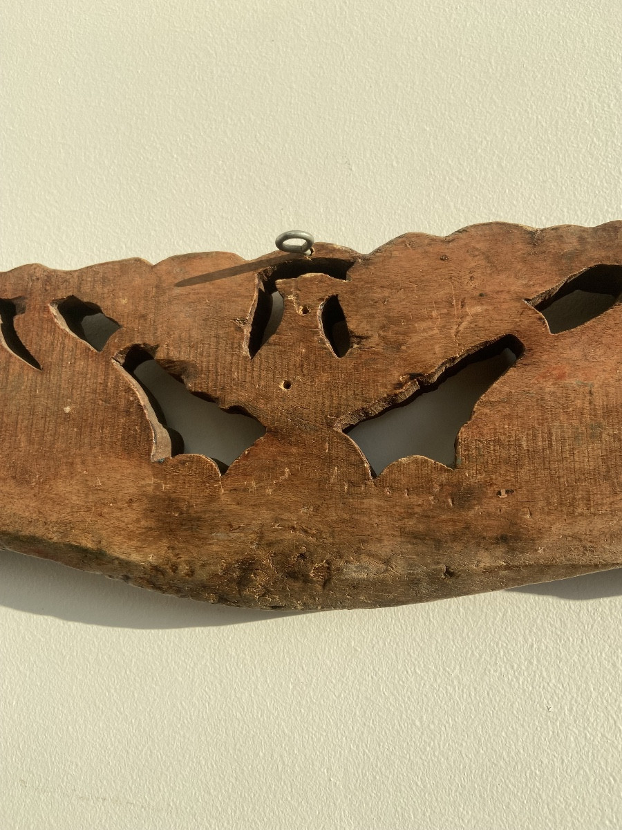 Cart Element, Sicilian Woodwork, Folk Art-photo-4