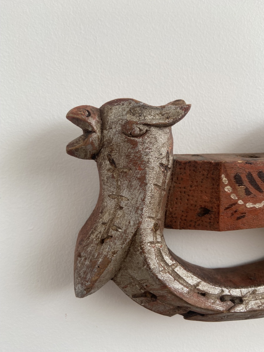 Cart Element, Sicilian Woodwork, Folk Art-photo-7