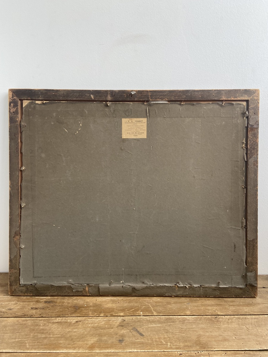 « La Buvette des Dames », d’après WOUVERMENS, Jean Moyreau, gravure au burin eau-forte 18ème-photo-4