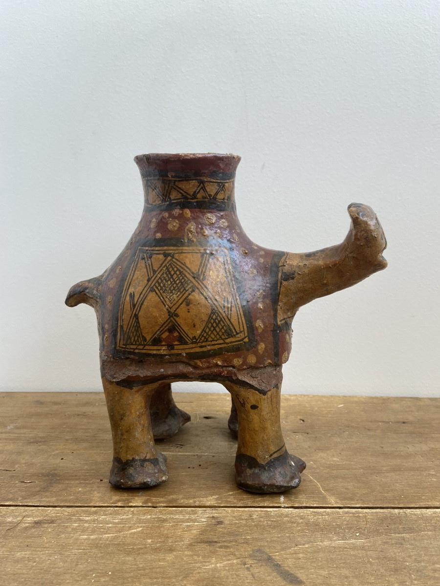 Dromedary Pottery Ideqqi, Kabylia Algeria-photo-2