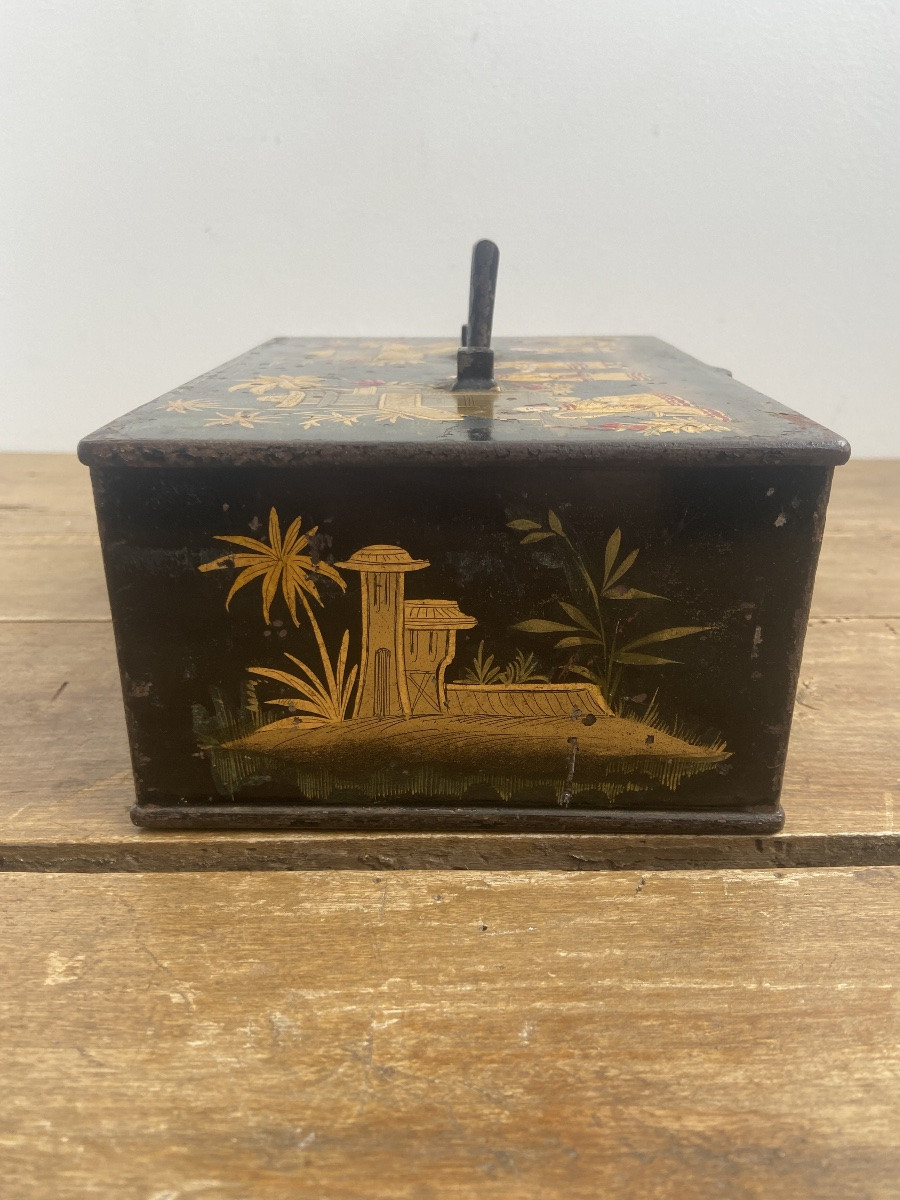 Travel Safe, Chinese Décor, Napoleon III, France 19th Century-photo-4