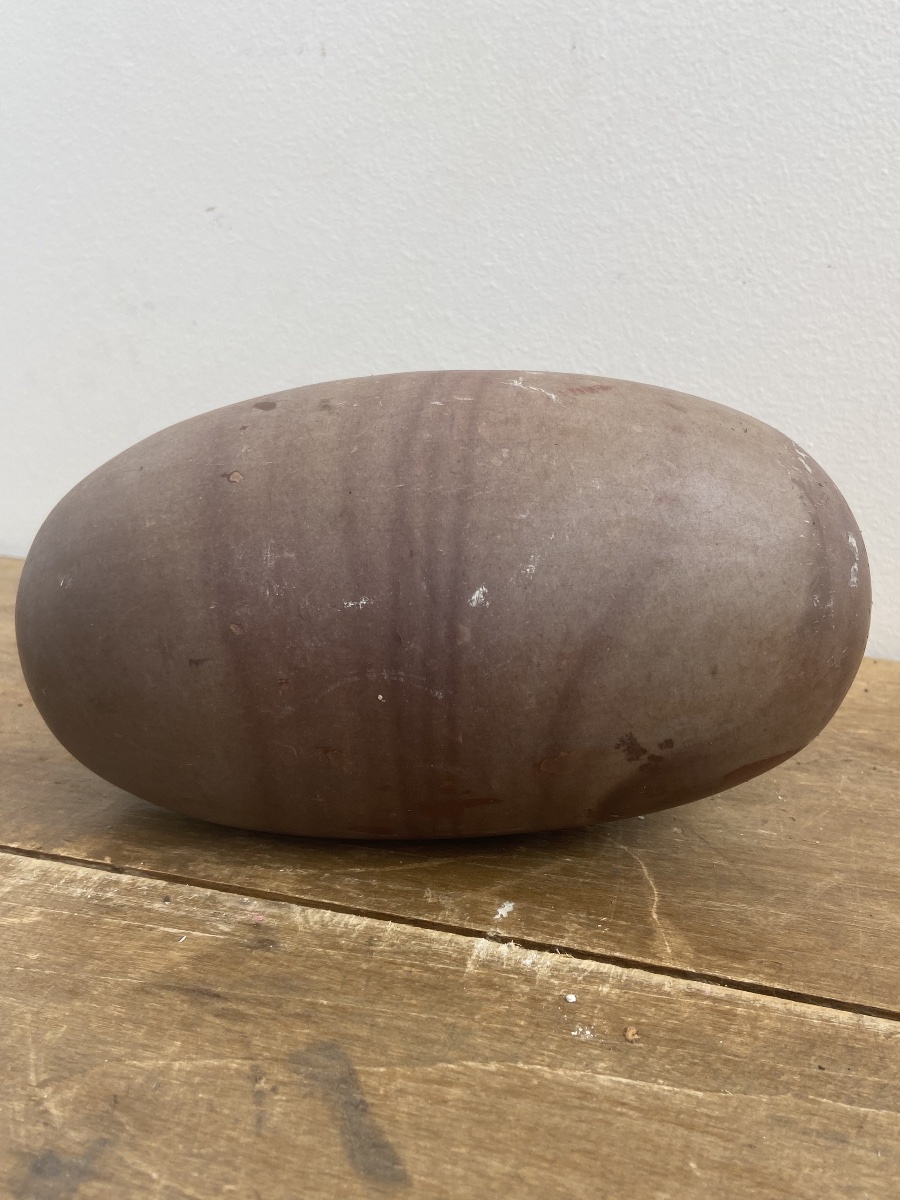 Inde, Shiva Lingam, Banalinga, Bouddha en Vitarka Mudra, 20ème-photo-3