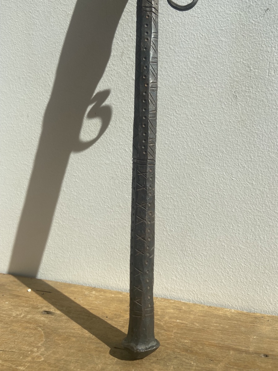 19th-century India: Ankus, A Decorated Wrought-iron Goad/hook Used By Mahouts-photo-4