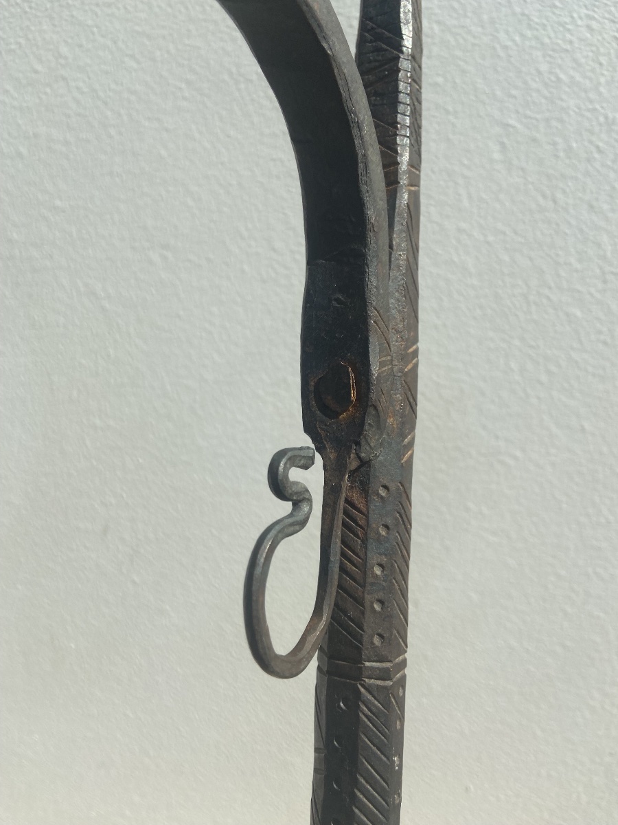 19th-century India: Ankus, A Decorated Wrought-iron Goad/hook Used By Mahouts-photo-1