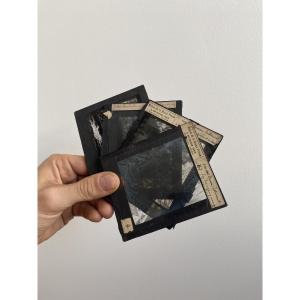 Suite Of 4 Views Of The New Testament, Maison De La Bonne Presse, Photo Plaque From The Early 20th Century