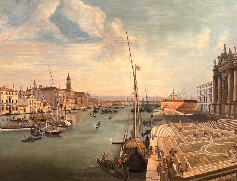 The Entrance To The Grand Canal And The Church Of La Salute In Venice-photo-3