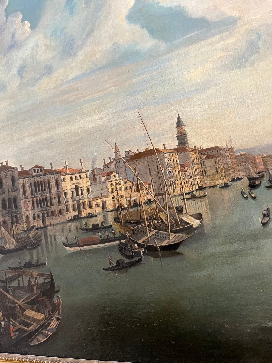 The Entrance To The Grand Canal And The Church Of La Salute In Venice-photo-3