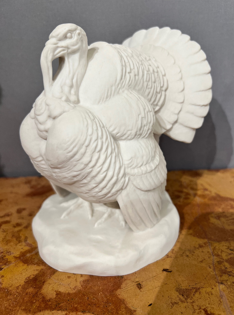 Dindon en Biscuit – Manufacture Nationale de Sèvres, 1926-photo-2