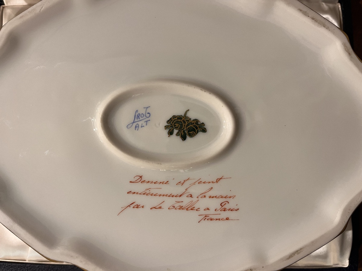 Painted Porcelain Box – Le Tallec, Paris-photo-4